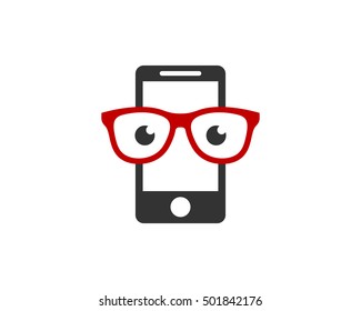 Mobile Geek Logo Design Template