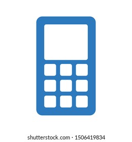 mobile glyph colour vector icon