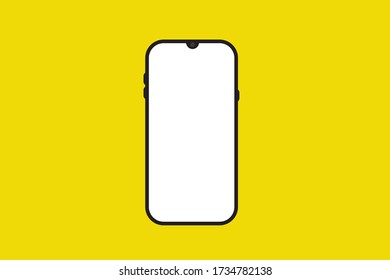 Plantilla de diseño único de moda gráfica móvil.