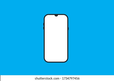 Mobile graphic Trendy unique Design template.