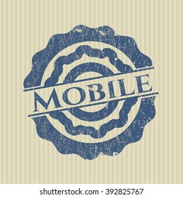 Mobile Grunge-Dichtung