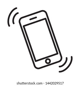 Mobile Handphone Tablet Gadget Icon Vector