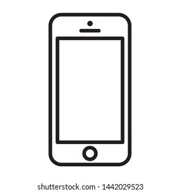 Mobile Handphone Tablet Gadget Icon Vector