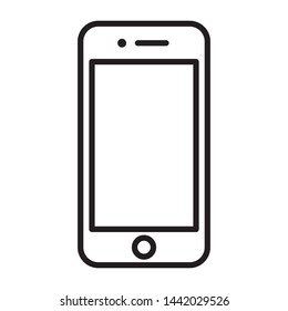 Mobile Handphone Tablet Gadget Icon Vector