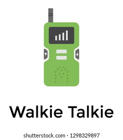 Mobile having buttons depicting walkie talkie