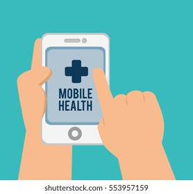 mobile health technology icon
