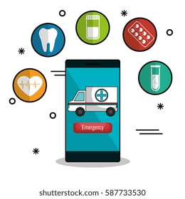 mobile health technology icons