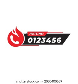 mobile hotline vector icon. telephone service. isolated on white background