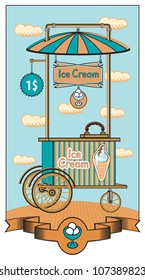 Mobile ice cream shop for sale