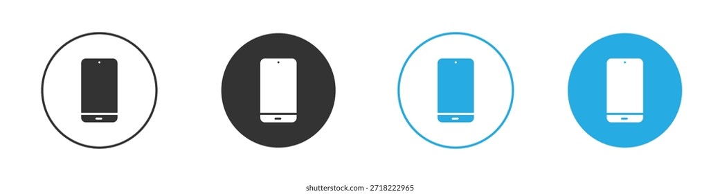 Icono móvil para App y Diseño web. Ilustración de elemento simple.