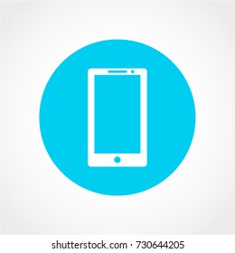 Mobile Icon Isolated on White Background