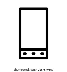 mobile icon or logo isolated sign symbol vector illustration - high quality black style vector icons
