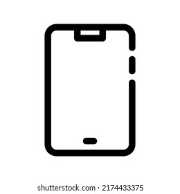 mobile icon or logo isolated sign symbol vector illustration - high quality black style vector icons
