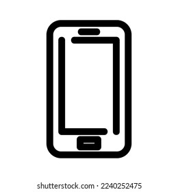 mobile icon or logo isolated sign symbol vector illustration - high quality black style vector icons
