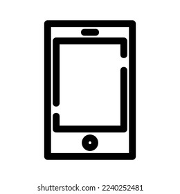 mobile icon or logo isolated sign symbol vector illustration - high quality black style vector icons
