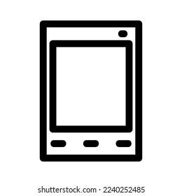 mobile icon or logo isolated sign symbol vector illustration - high quality black style vector icons
