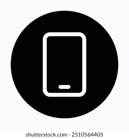 Mobile Icon. Phone, Cell Phone, Telephone, Smartphone Vector Icon. User Interface, User Experience, 