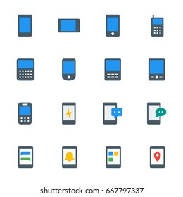 Mobile icon set