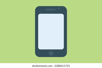 Icono móvil. diseño de estilo aislado en fondo blanco