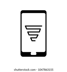 mobile icon vector