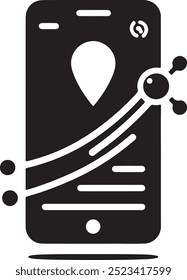 Mobile icon vector design art 
