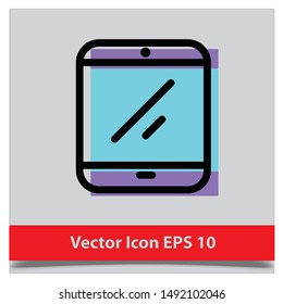 mobile icon Vector EPS 10 design template