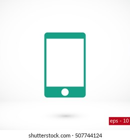 mobile icon vector, flat design best vector icon