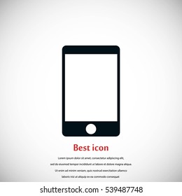 mobile icon vector, flat design best vector icon