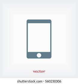 mobile icon vector, flat design best vector icon