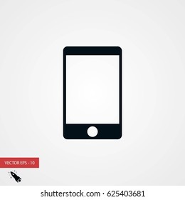 mobile icon vector, flat design best vector icon