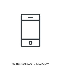 Icono móvil, ilustración vectorial móvil