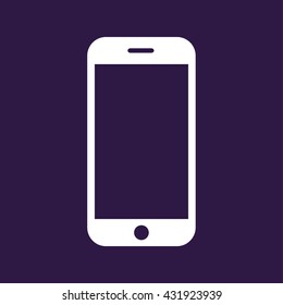 Mobile icon . Vector illustration