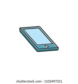 mobile icon vector logo template 