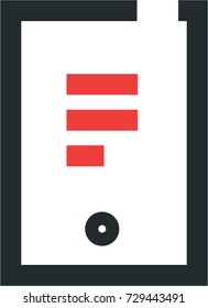 mobile icon, vector, phone