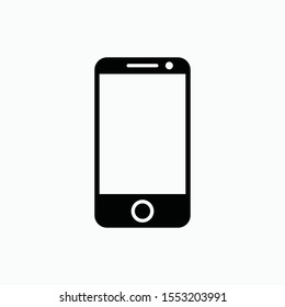mobile icon vector sign symbol isolated