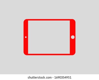 mobile icon vector,illustration of a smartphone screen with a simple round ,smartphone icon,