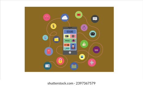 Mobile icon Vectors and 
symbols