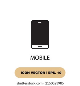 mobile icons  symbol vector elements for infographic web