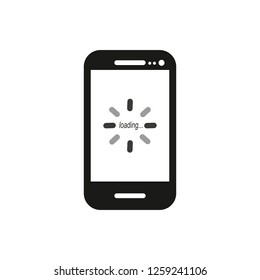 mobile icon.Vector illustration