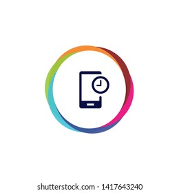 Mobile Idle - Vector App Icon
