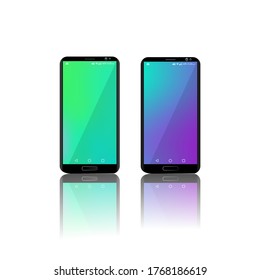 Mobile image to put application on your screen. Image to edit. Technology mockup.