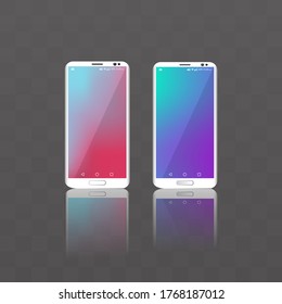 Mobile image to put application on your screen. Image to edit. Technology mockup.
