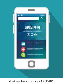 mobile infographic design