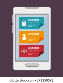 mobile infographic design