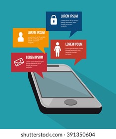 mobile infographic design