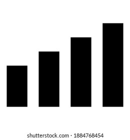 mobile interface icons, wi-fi signal and connection level sign perfect for all project ,simple design