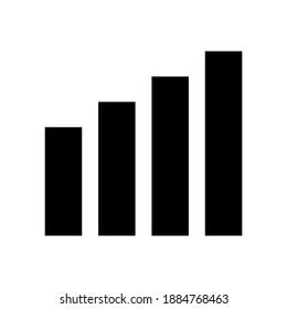 mobile interface icons, wi-fi signal and connection level sign perfect for all project ,simple design