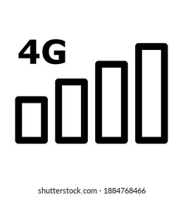 mobile interface icons, wi-fi signal and connection level sign perfect for all project ,simple design