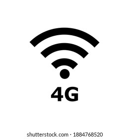 Symbole für mobile Schnittstellen, Wi-Fi-Signal und Verbindungsebene - perfekt für alle Projekte, einfaches Design