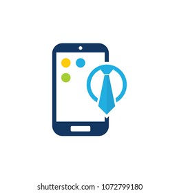 Mobile Job Logo Icon Design